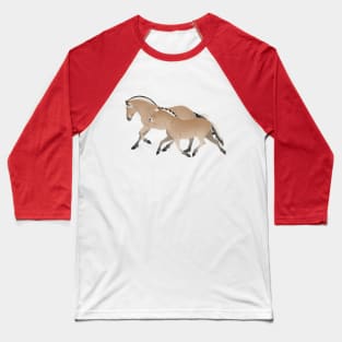 Fjord Horses - Equine Rampaige Baseball T-Shirt